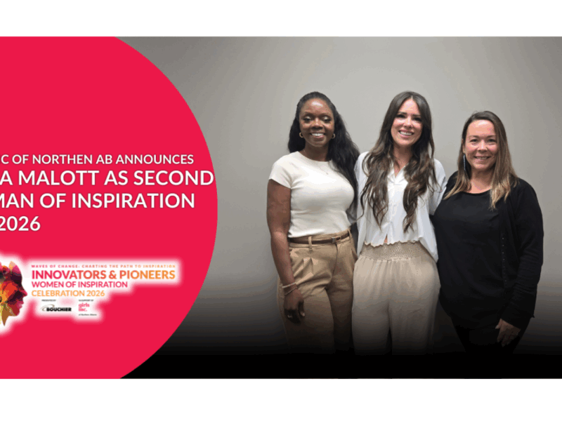 Girls Inc. of Northern Alberta Announces Tayla Malott as Second Woman of Inspiration for 2026